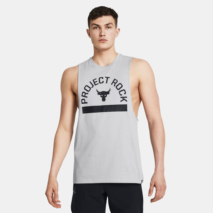 Men's Project Rock Payoff Graphic Tank Top Men's Project Rock Payoff Graphic Tank Top image number 0