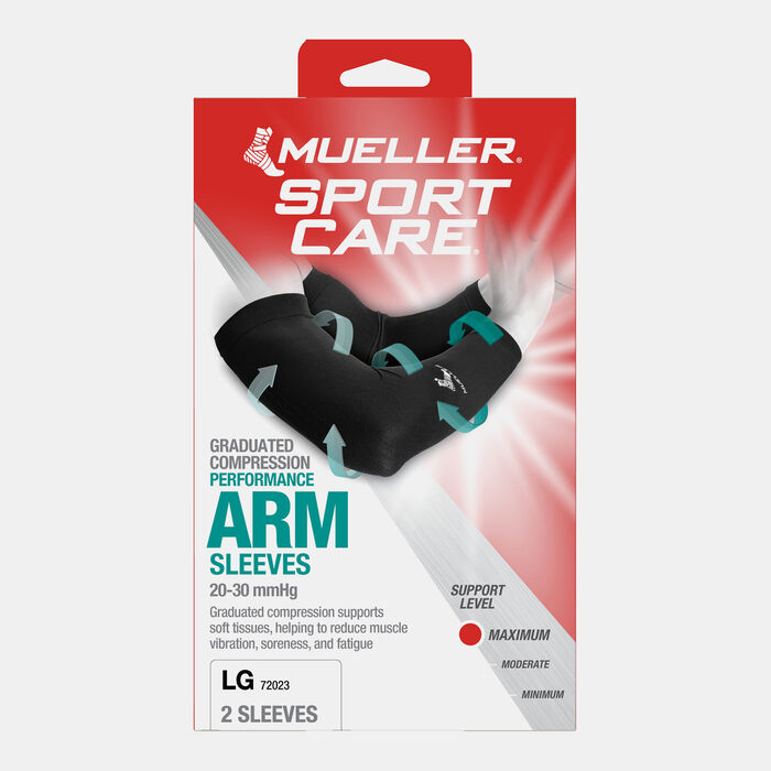Graduated Compression Arm Sleeves Graduated Compression Arm Sleeves image number 2