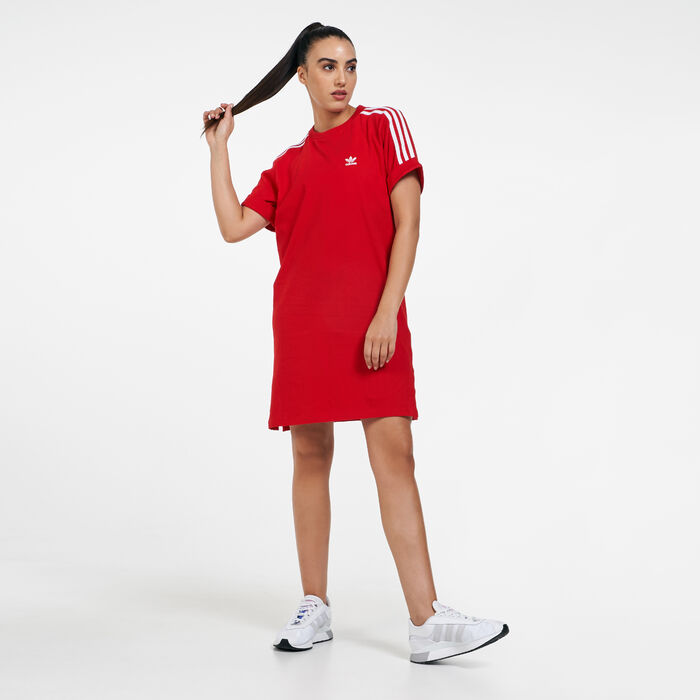 Women's Adicolor Classics T-Shirt Dress Women's Adicolor Classics T-Shirt Dress image number 0