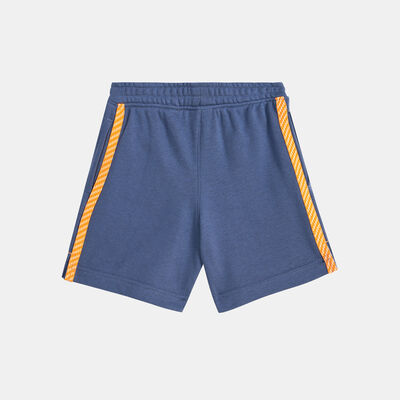 Kids' Sportswear 'Leave No Trace' French Terry Taping Shorts (Younger Kids)