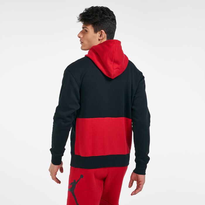 Men's Jumpman Air Fleece Pullover Hoodie Men's Jumpman Air Fleece Pullover Hoodie image number 1