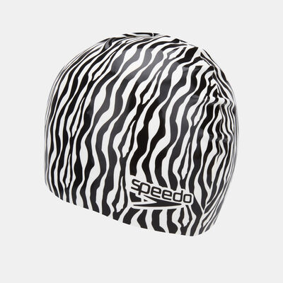 Slogan Print Swimming Cap Slogan Print Swimming Cap
