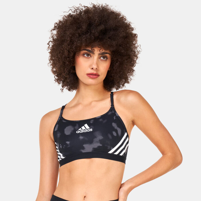 Women's Aeroreact Light-Support Hyperglam Printed Sports Bra Women's Aeroreact Light-Support Hyperglam Printed Sports Bra image number 0