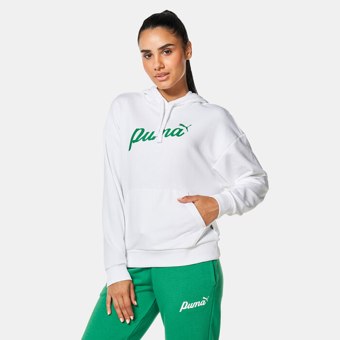 Women's ESS+ Script Hoodie Women's ESS+ Script Hoodie image number 0