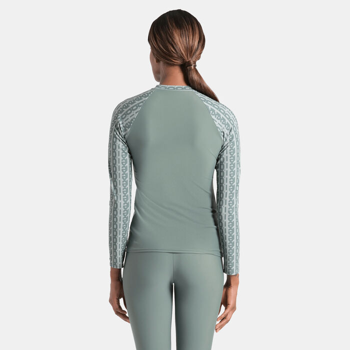 Women's Modesty Swimming Rashguard Women's Modesty Swimming Rashguard image number 1