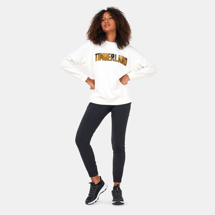 Women's Checkered Logo Sweatshirt Women's Checkered Logo Sweatshirt image number 2