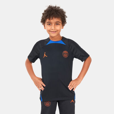 Kids' Paris Saint-Germain Dri-FIT Strike Away Football T-Shirt (Older Kids)