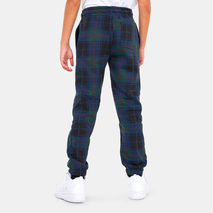 Kids' Essentials Plaid Sweatpants Kids' Essentials Plaid Sweatpants image number 1