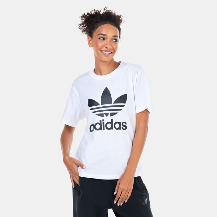 Women's Adicolor Classics Trefoil T-Shirt Women's Adicolor Classics Trefoil T-Shirt image number 0