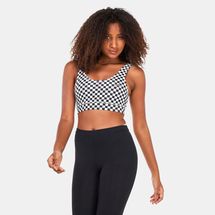 Women's Flying V Printed Sports Bra Women's Flying V Printed Sports Bra image number 0
