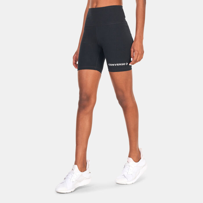 Women's Wordmark Bike Shorts image number 0
