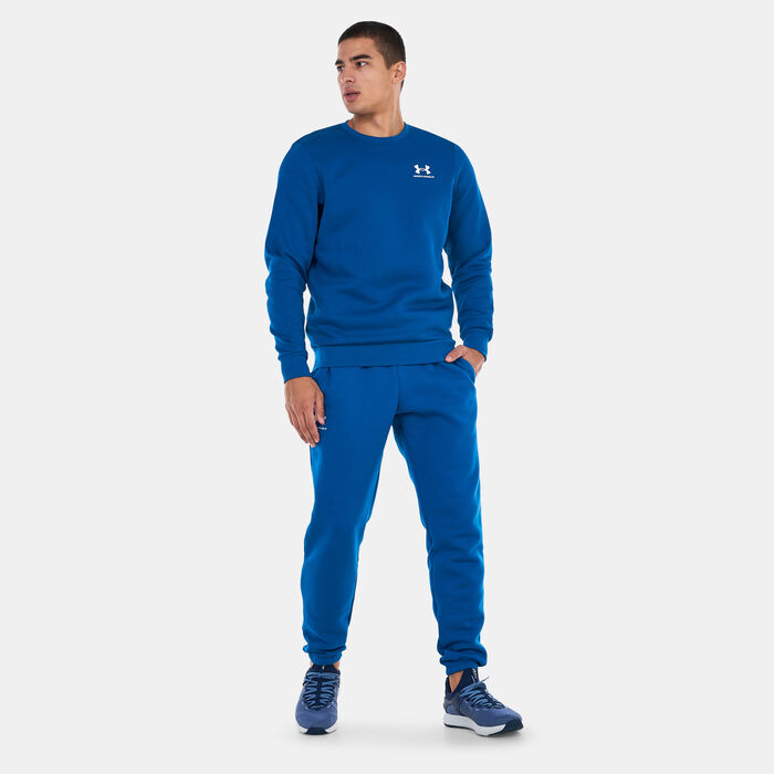 Men's UA Essential Fleece Sweatshirt Men's UA Essential Fleece Sweatshirt image number 2