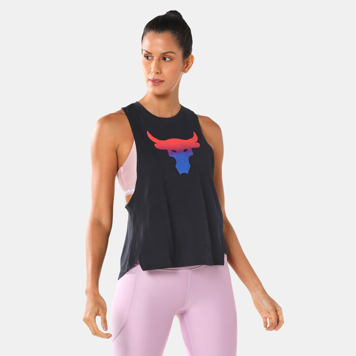 Women's Project Rock Bull Tank Top Women's Project Rock Bull Tank Top image number 0