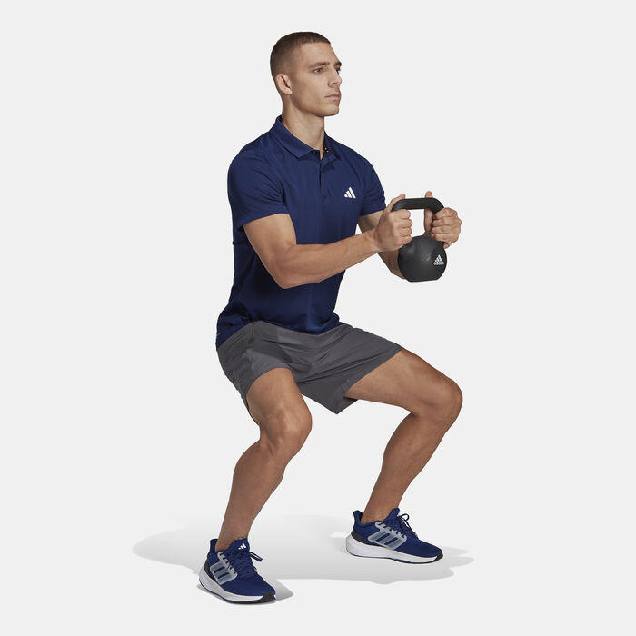 Men's Train Essentials Training Polo Shirt Men's Train Essentials Training Polo Shirt image number 2