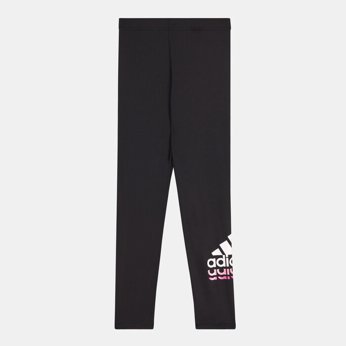 Kids' Badge of Sport Logo Leggings Kids' Badge of Sport Logo Leggings image number 0