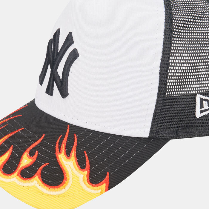 Men's MLB New York Yankees Flame Trucker Cap Men's MLB New York Yankees Flame Trucker Cap image number 2