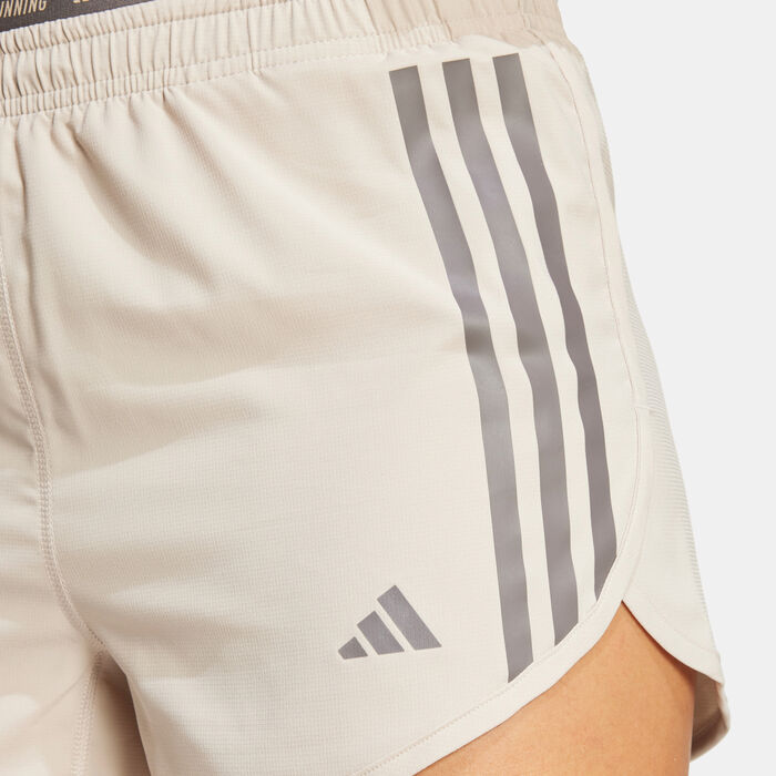 Women's Own The Run 3-Stripes Shorts Women's Own The Run 3-Stripes Shorts image number 3