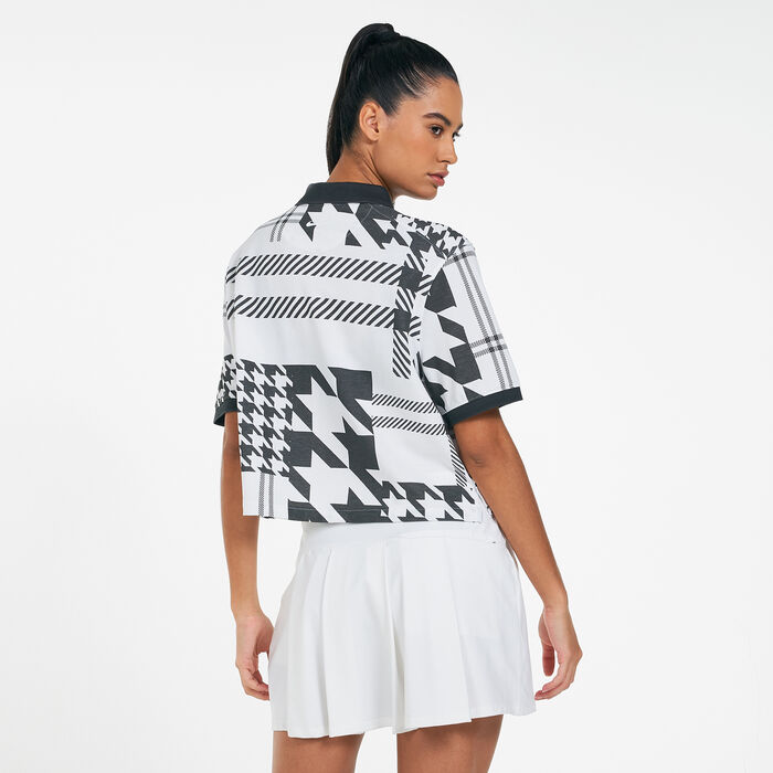 Women's Dri-FIT Checked Polo Shirt image number 1