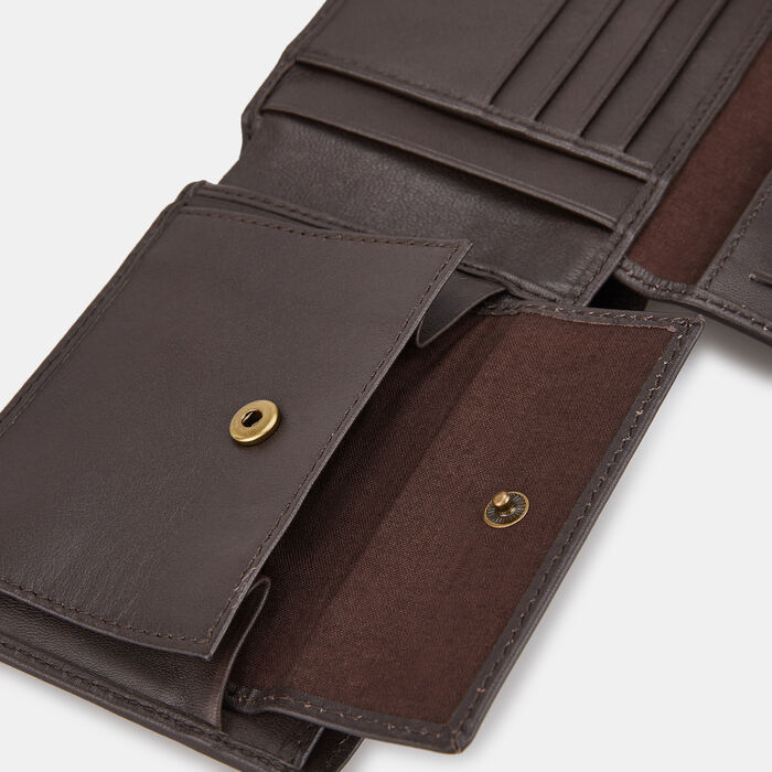 Men's Trifold Coin Pocket Wallet Men's Trifold Coin Pocket Wallet image number 2