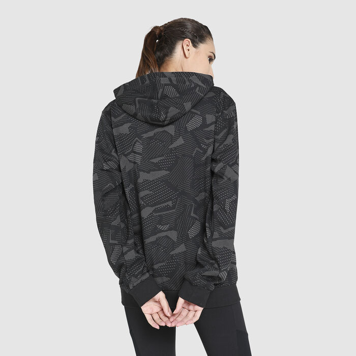 Women's Allover Print Essentials Hoodie Women's Allover Print Essentials Hoodie image number 1