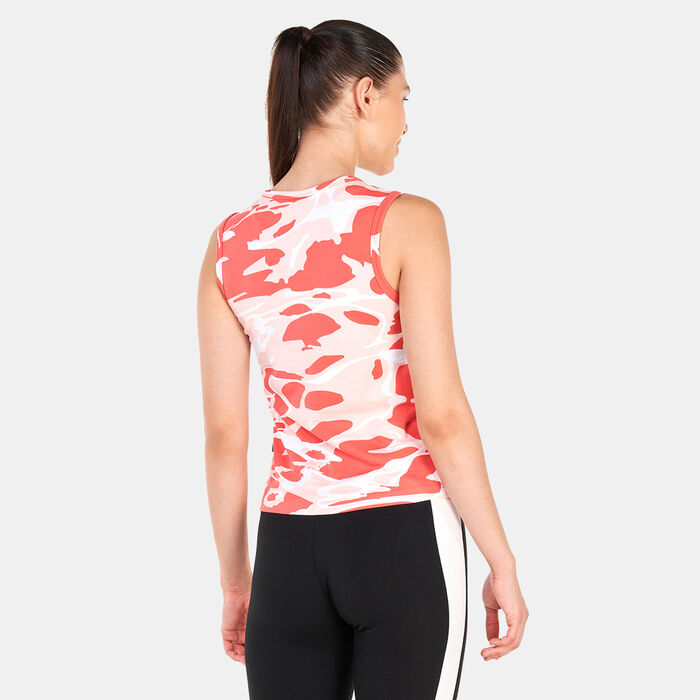 Women's Summer Splash Allover Print Tank Top Women's Summer Splash Allover Print Tank Top image number 1