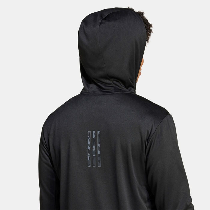Men's Train Essentials Camo Full-Zip Training Hoodie Men's Train Essentials Camo Full-Zip Training Hoodie image number 3