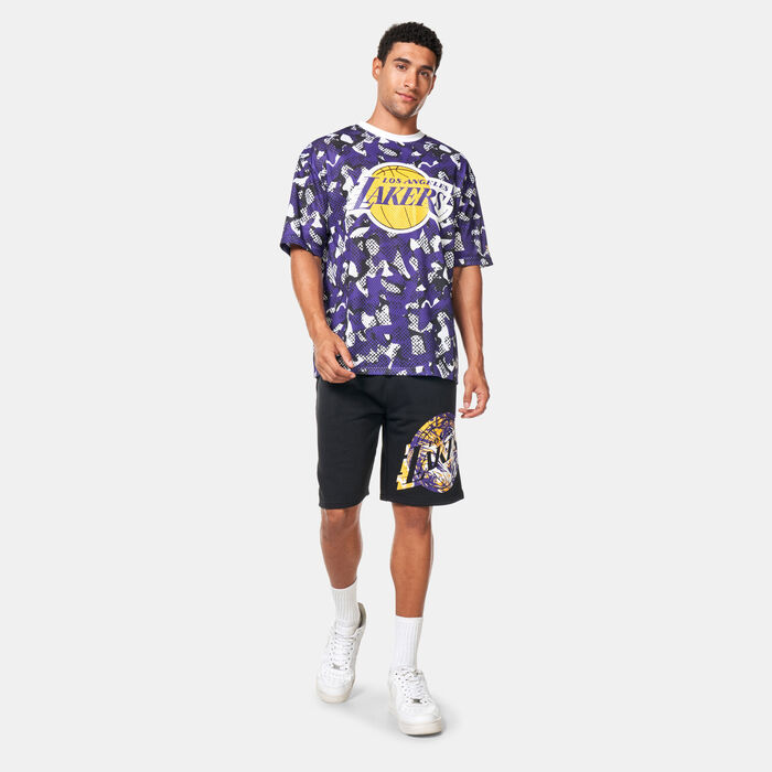 Men's NBA Los Angeles Lakers All Over Print T-Shirt Men's NBA Los Angeles Lakers All Over Print T-Shirt image number 2