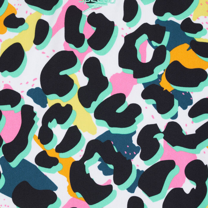 Kids' JungleSpeak Tieback Swimsuit image number 2