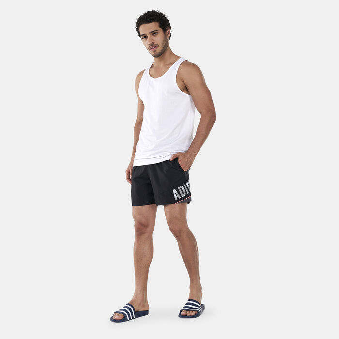 Men's Wording Swim Shorts Men's Wording Swim Shorts image number 2