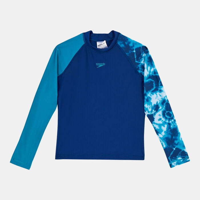 Kids' Printed Long Sleeve Rashguard Kids' Printed Long Sleeve Rashguard image number 0