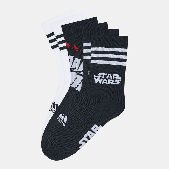 Kids' X Star Wars Crew Socks (3 Pack) Kids' X Star Wars Crew Socks (3 Pack) image number 0