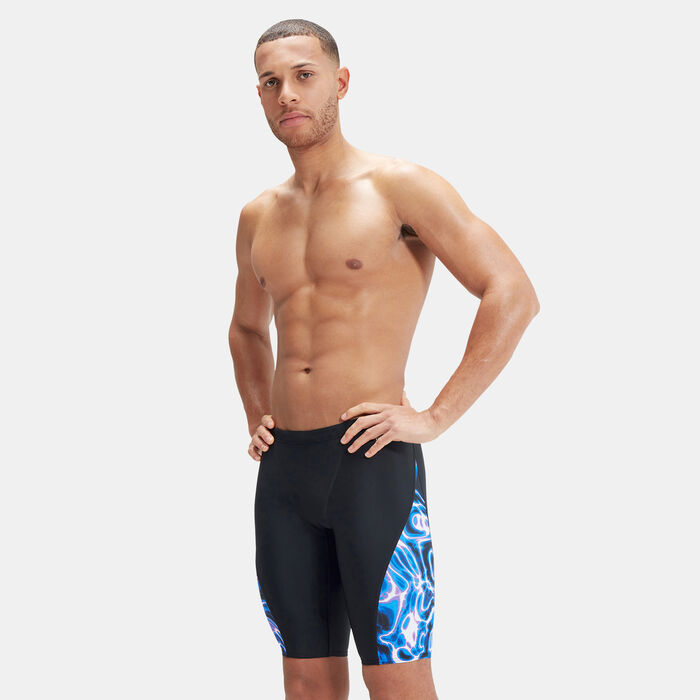 Men's Allover V-Cut Swimming Jammers image number 0