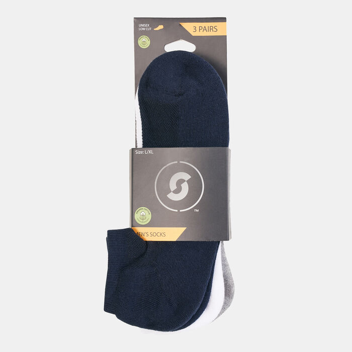 Men's Sports Ankle Socks (3 Pack) - L/XL Men's Sports Ankle Socks (3 Pack) - L/XL image number 1