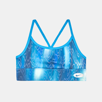 Kids' Dri-FIT Indy Icon Clash Light Support Sports Bra (Older Kids) Kids' Dri-FIT Indy Icon Clash Light Support Sports Bra (Older Kids)