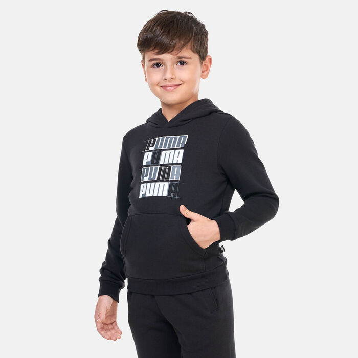 Kids' Essentials+ Logo Lab Hoodie Kids' Essentials+ Logo Lab Hoodie image number 0
