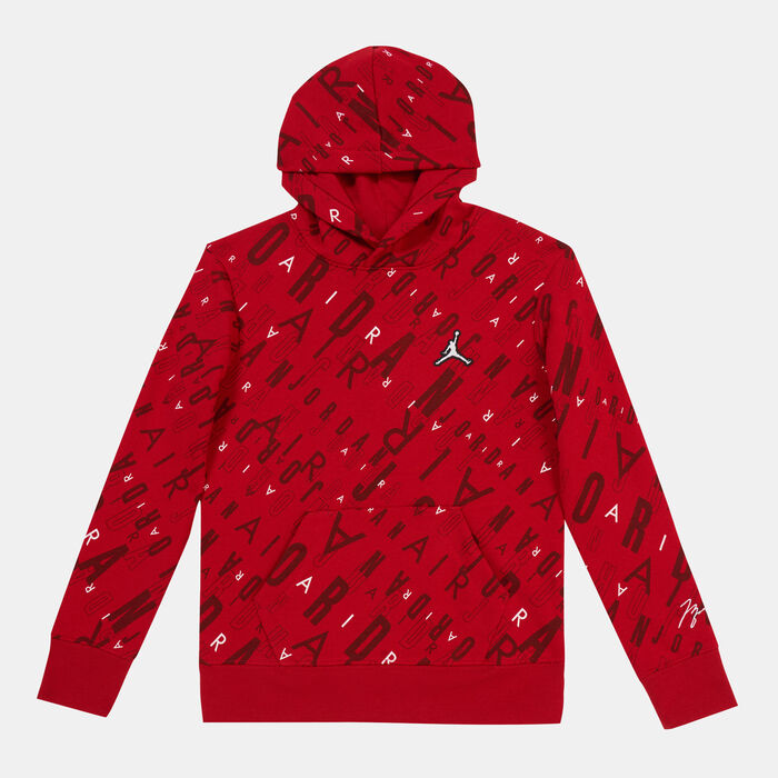 Kids' Essentials Hybrid French Terry Hoodie Kids' Essentials Hybrid French Terry Hoodie image number 0