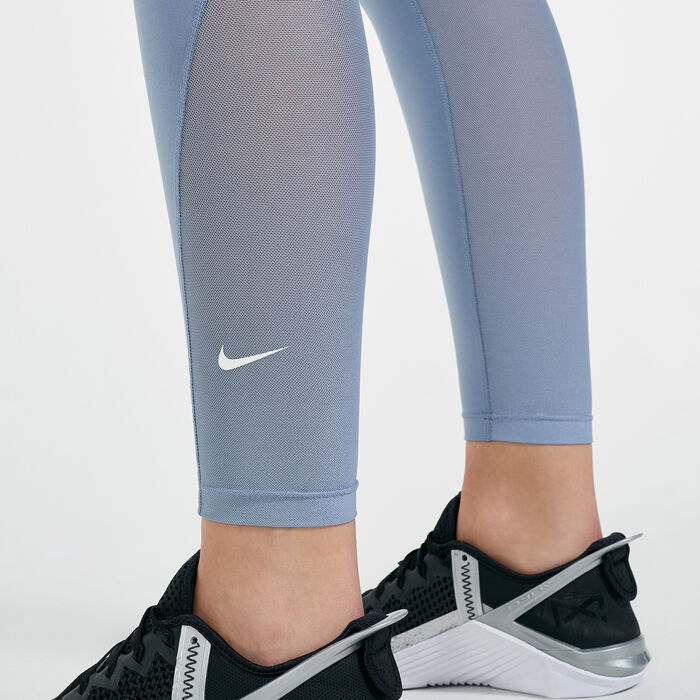 Women's One Mid-Rise 7/8 Mesh-Panelled Leggings image number 3