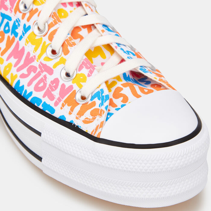 Kids' My Story Platform Chuck Taylor All Star Shoe Kids' My Story Platform Chuck Taylor All Star Shoe image number 4