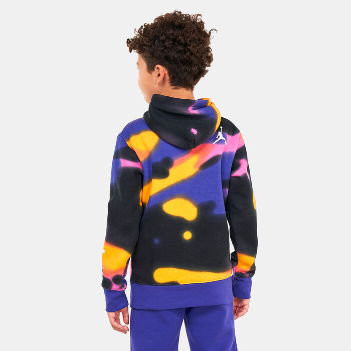 Kids' MJ MVP Allover Print Fleece Hoodie Kids' MJ MVP Allover Print Fleece Hoodie image number 1