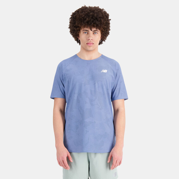 Men's Q Speed Jacquard T-Shirt Men's Q Speed Jacquard T-Shirt image number 0