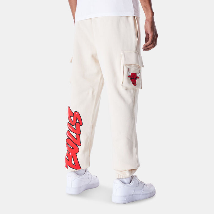 Men's NBA Chicago Bulls Wordmark Sweatpants Men's NBA Chicago Bulls Wordmark Sweatpants image number 1