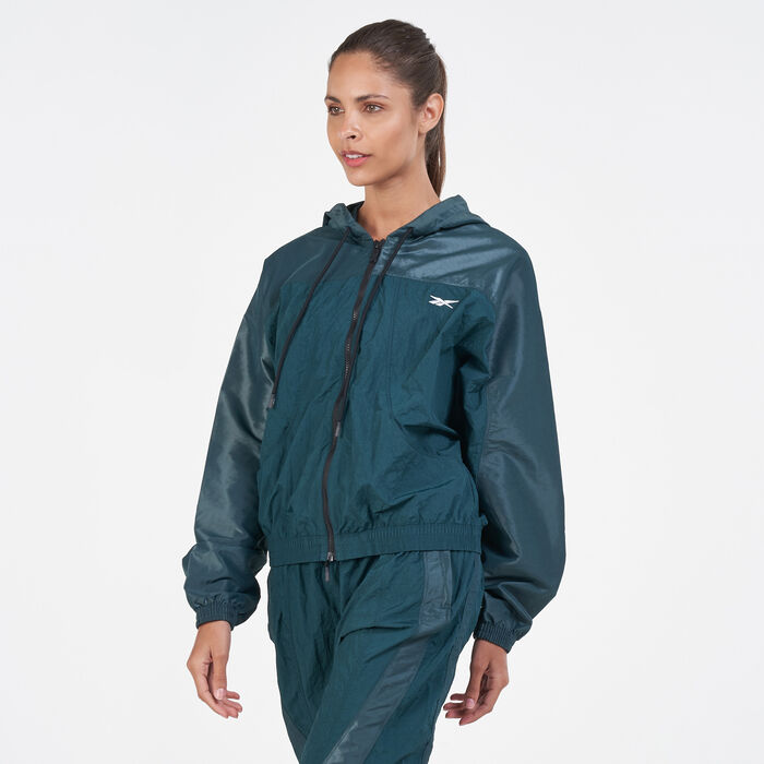 Women's Shiny Woven Jacket Women's Shiny Woven Jacket image number 0