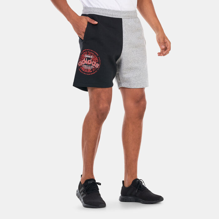 Men's Blocked Fleece Shorts Men's Blocked Fleece Shorts image number 0