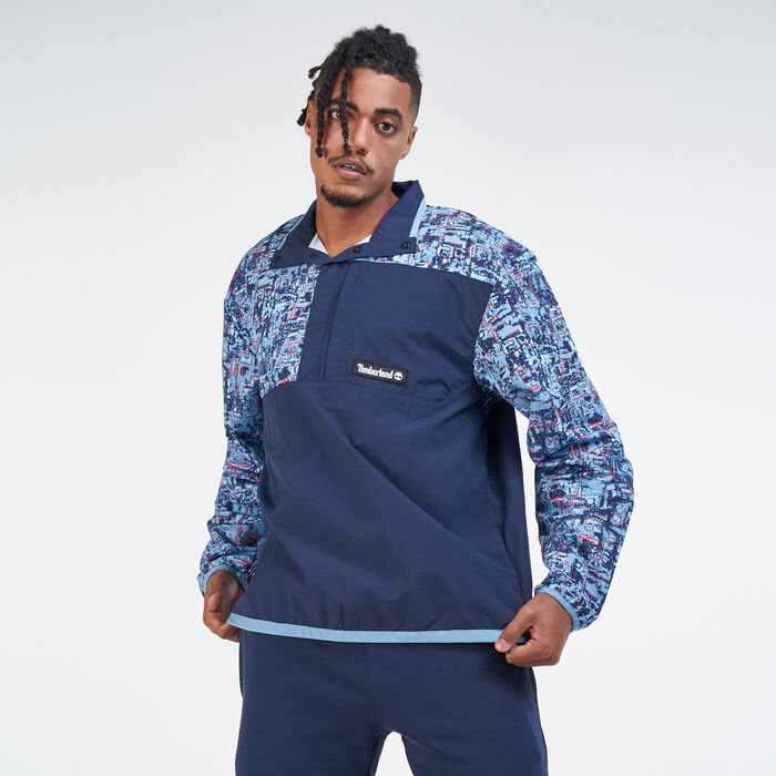 Men's YC Summer Allover Print Packable Anorak Jacket Men's YC Summer Allover Print Packable Anorak Jacket image number 0