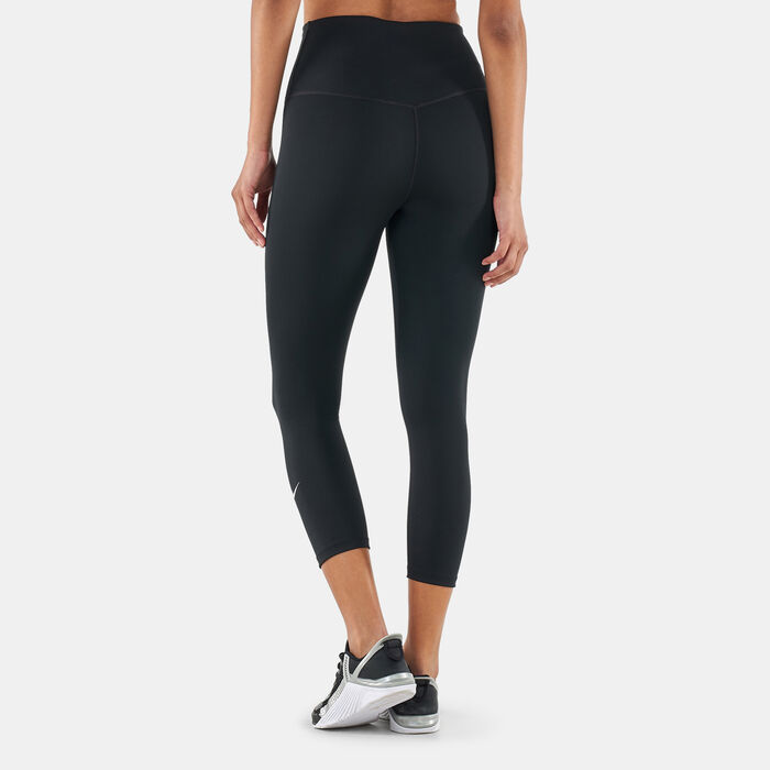 Women's One Dri-FIT Cropped Leggings Women's One Dri-FIT Cropped Leggings image number 1