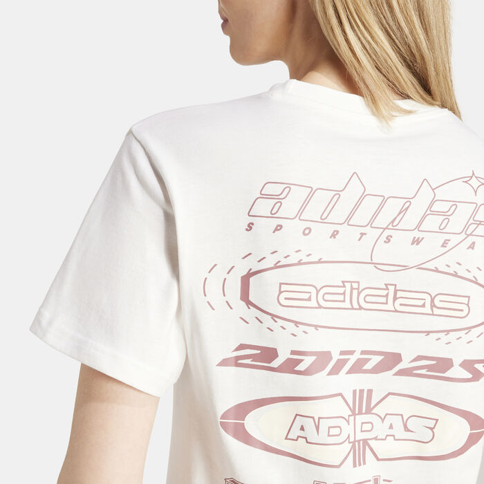 Women's House of Tiro Summer Graphic T-Shirt Women's House of Tiro Summer Graphic T-Shirt image number 4