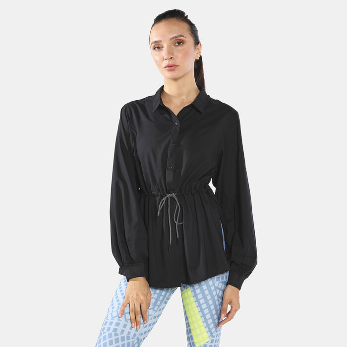 Women's Collared Cover-Up Shirt Women's Collared Cover-Up Shirt image number 0