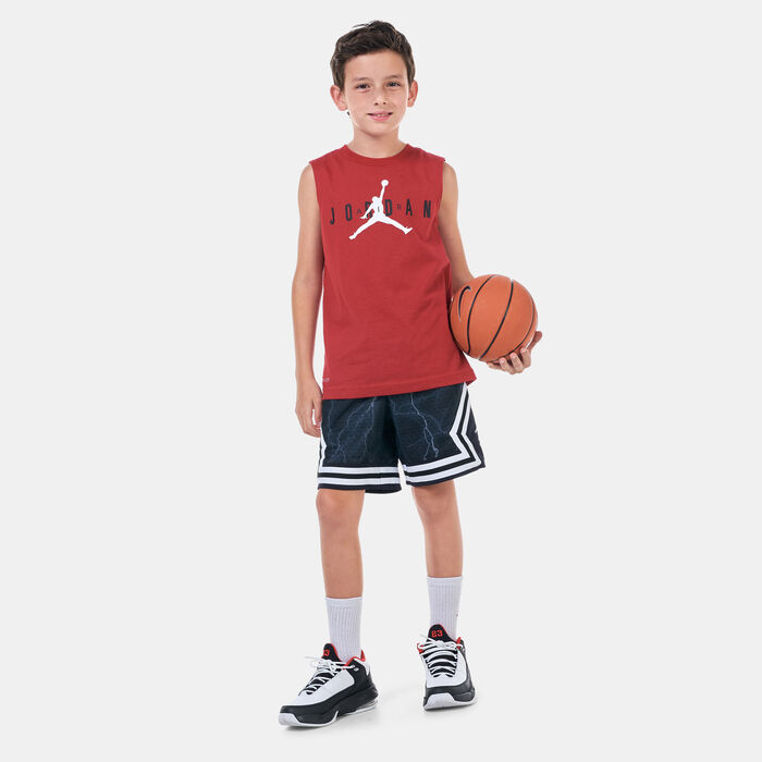 Kids' Jumpman Basketball Tank Top (Older Kids) Kids' Jumpman Basketball Tank Top (Older Kids) image number 2