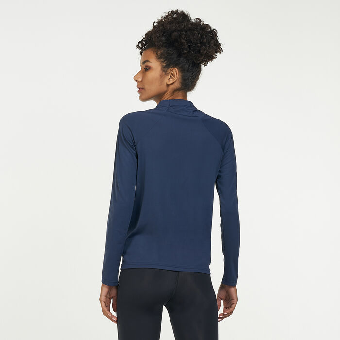 Women's Essential Long Sleeve Hydroguard Rashguard Women's Essential Long Sleeve Hydroguard Rashguard image number 1