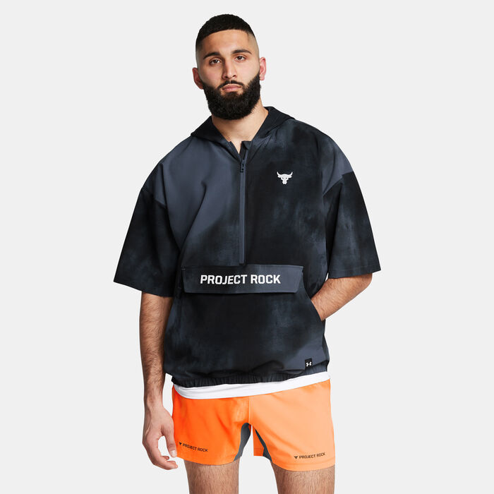 Men's Project Rock Warm-Up 1/2-Zip Jacket image number 0